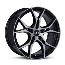 Enkei, VULCAN, 18x8, 35, 5x114.3, 72,6, Black Machined Fälg
